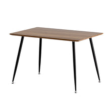 Load image into Gallery viewer, Artiss Dining Table 4 Seater Kitchen Cafe Wooden Table Rectangular 120CM
