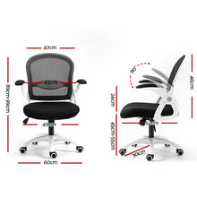 Load image into Gallery viewer, Artiss Mesh Office Chair Mid Back Black
