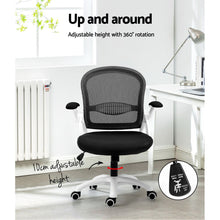 Load image into Gallery viewer, Artiss Mesh Office Chair Mid Back Black
