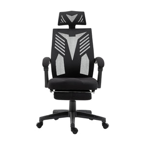 Artiss Mesh Office Chair Recliner Black