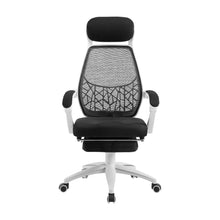 Load image into Gallery viewer, Artiss Mesh Office Chair Recliner Black White
