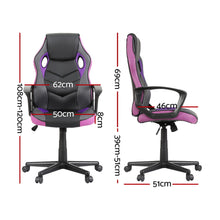 Load image into Gallery viewer, Artiss Gaming Office Chair Computer Chairs Purple
